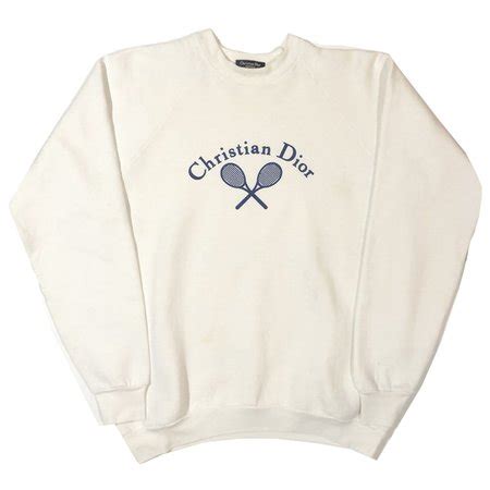 christian dior jumper tennis|dior sweatshirt.